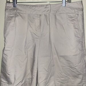 Nike Women's Light Gray Athletic Shorts